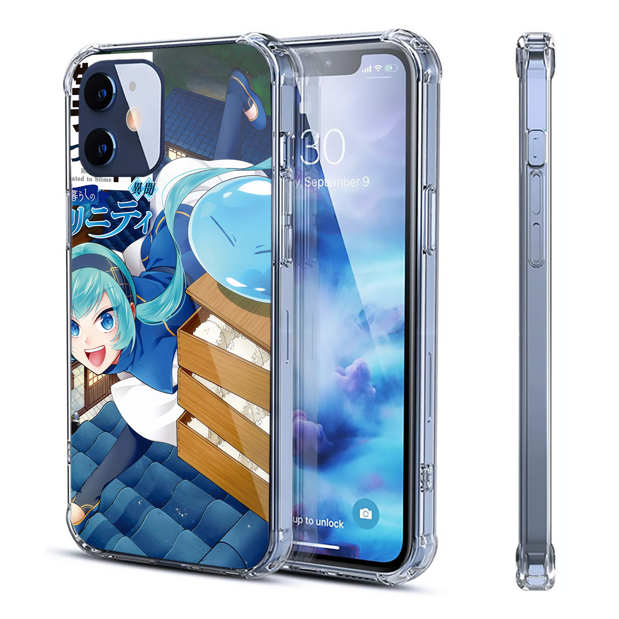 （画像用） 転スラ Regarding Reincarnated to Slime 【iPhone 12シリーズ対応】透明スマホケース（クリアソフトケース）